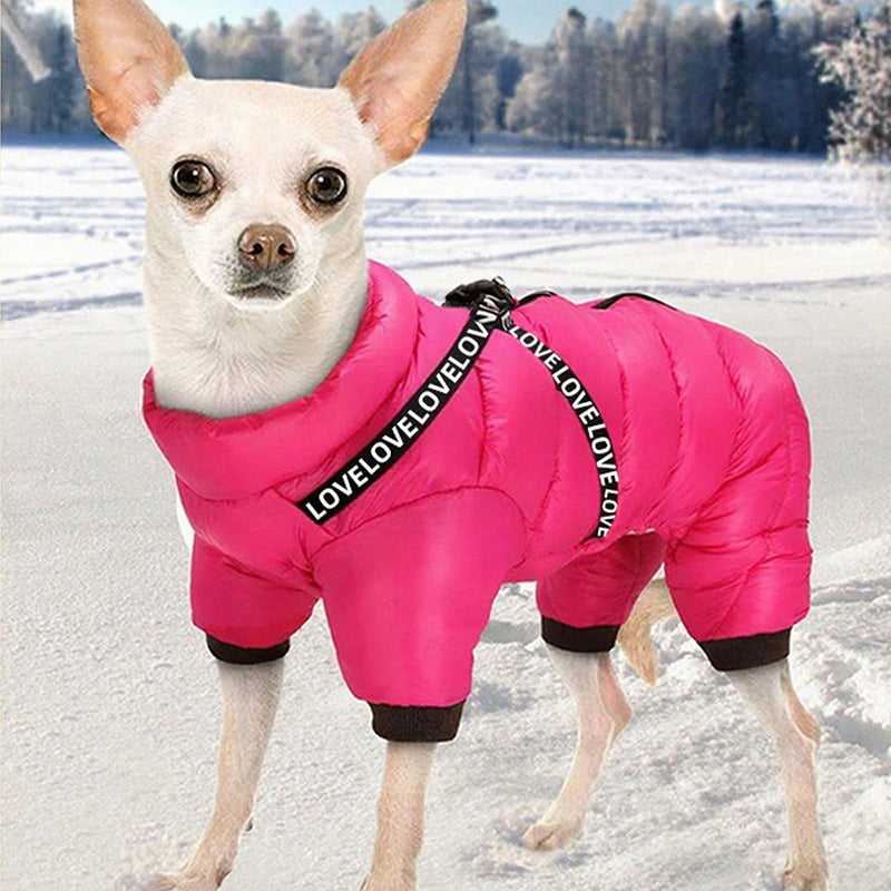Giacca Invernale Antivento per Cani a Quattro Zampe 🐶❄️
