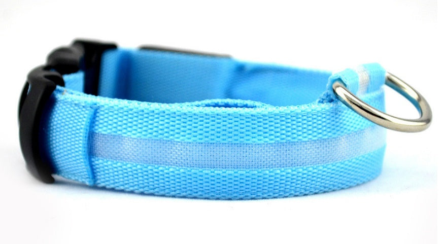 Collare LED Luminoso per Cani e Gatti 🌟🐾 – Sicurezza Notturna