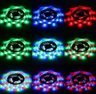 Striscia LED Flessibile Alta Luminosità Impermeabile – Luce Decorativa per Casa e Interni/Esterni