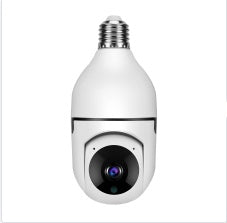 Telecamera WiFi 1080P a Forma di Lampadina – Zoom 4X, Monitoraggio Casa, Allarme, Compatibile 5G WiFi
