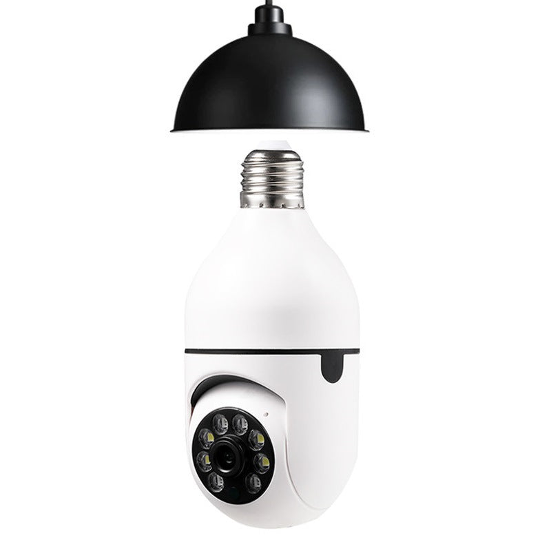 Telecamera WiFi 1080P a Forma di Lampadina – Zoom 4X, Monitoraggio Casa, Allarme, Compatibile 5G WiFi