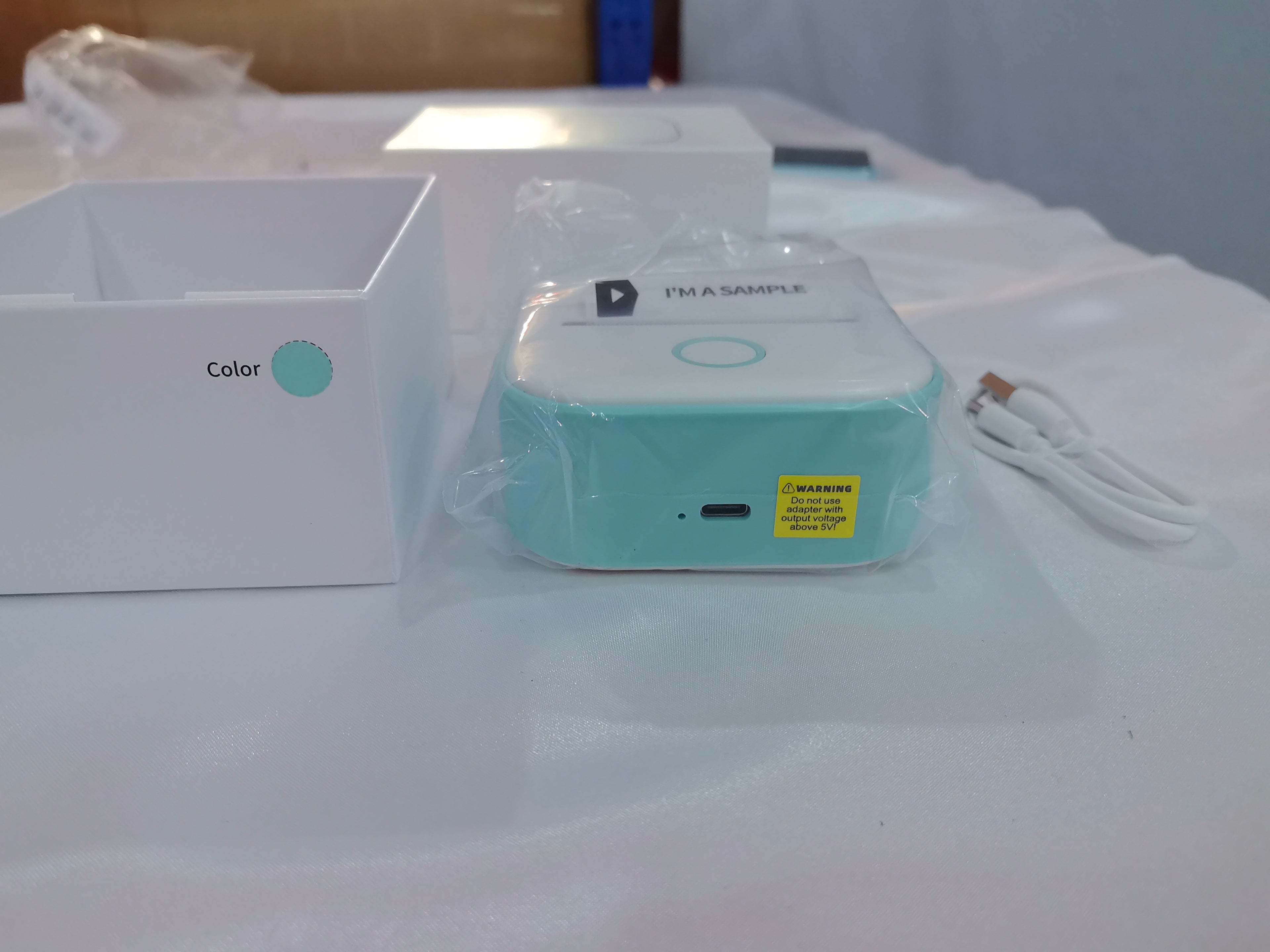 Mini Stampante Termica Portatile – Bluetooth, Etichette, Foto e Appunti