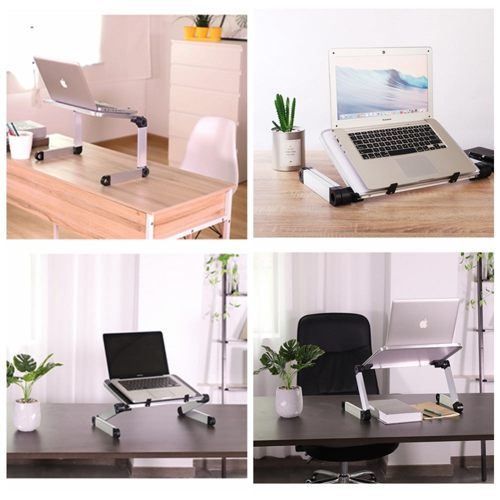 Supporto Laptop Pieghevole Ergonomico – Porta PC e Tablet da Scrivania