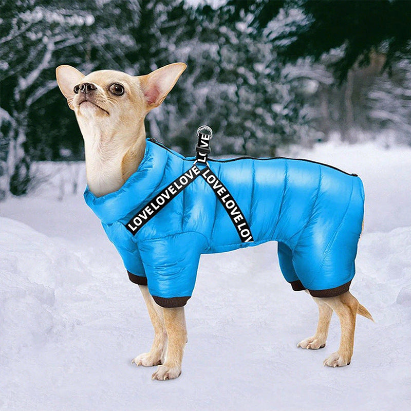 Giacca Invernale Antivento per Cani a Quattro Zampe 🐶❄️