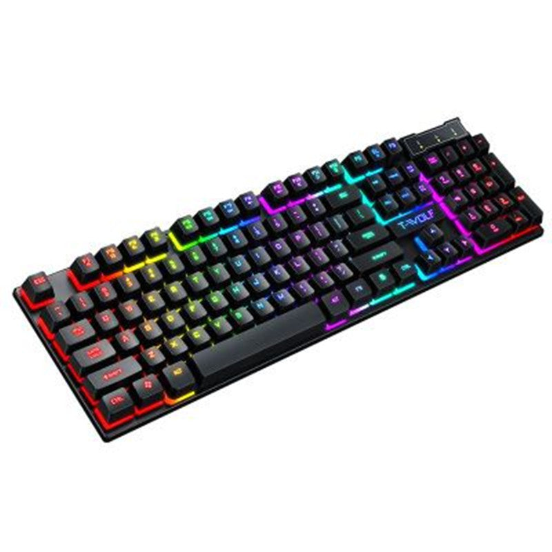 Tastiera Gaming USB Retroilluminata – Design Floating, Illuminazione LED